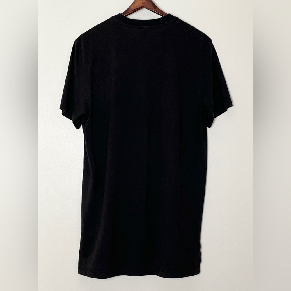 adidas Men's T-Shirt Large Black Badge of Sport Tee Athleisure Bloke Core‎ - Picture 5 of 5